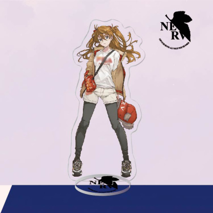 福音EVA綾波麗立牌動漫周邊亞克力鑰匙扣明日香真希波碇真嗣渚薰掛飾【單買三件起送】