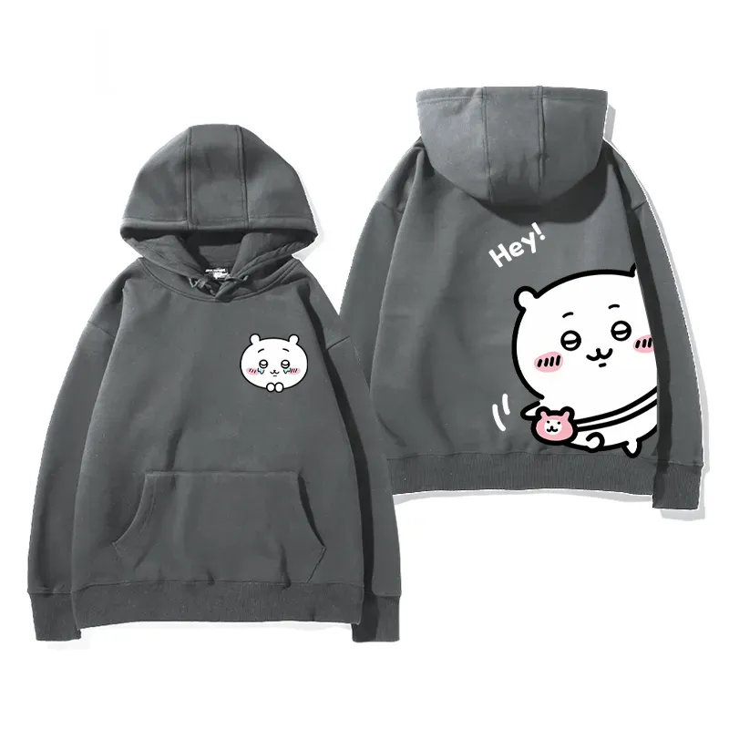 chiikawa 2025秋冬新款親子情侶裝連帽衛衣