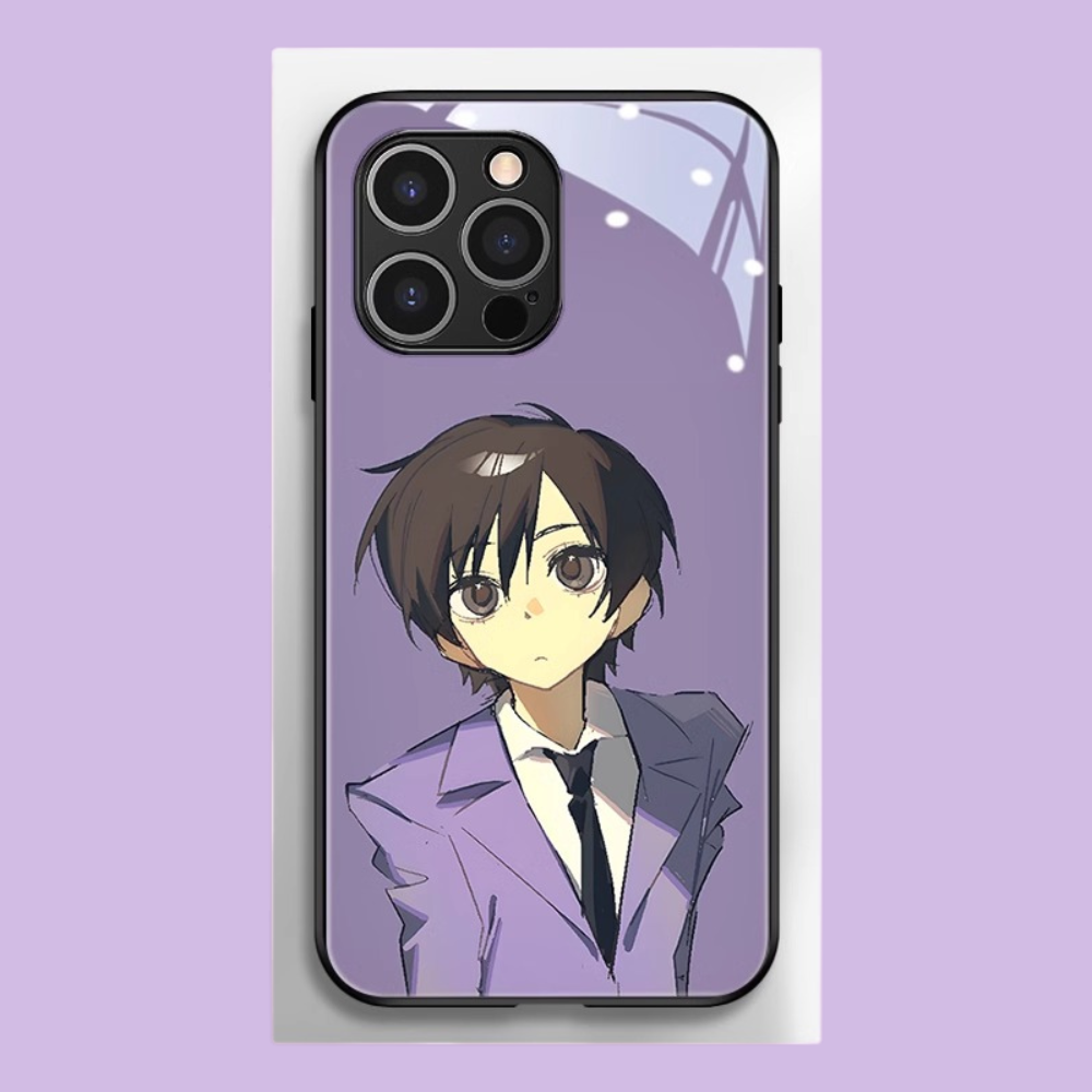 櫻蘭高校新款高清全包防摔玻璃殼