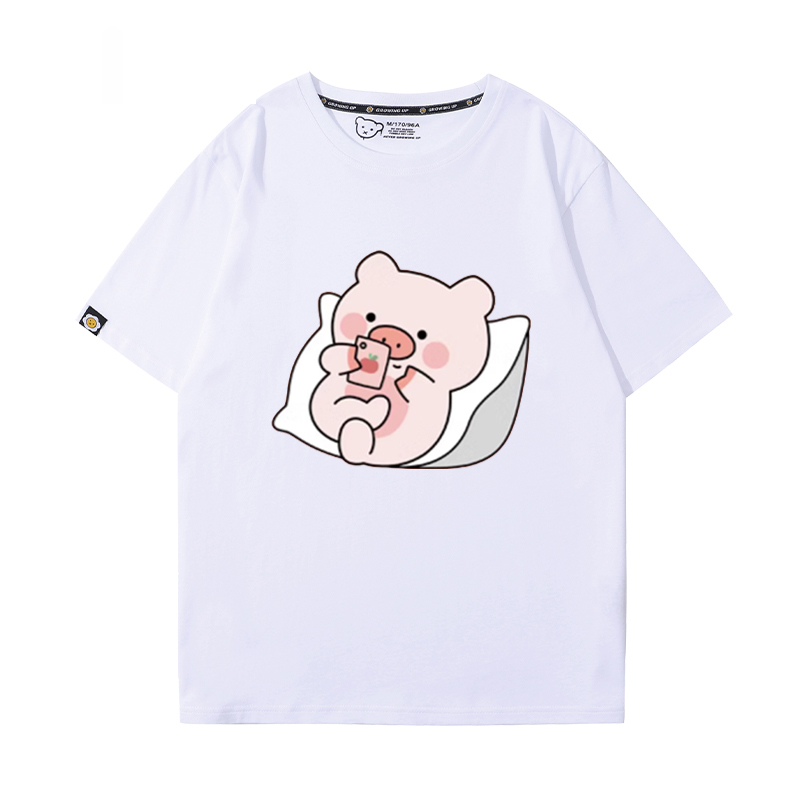 lulu豬 2024親子情侶男女同款 T恤