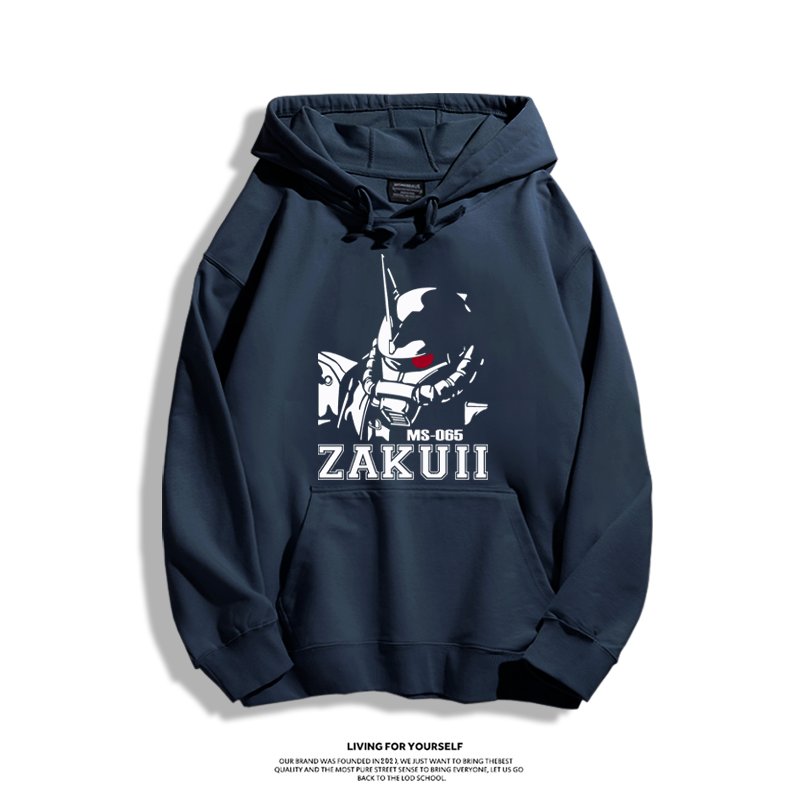 機動戰士高達 聯名衛衣2024秋冬新款親子情侶裝薄絨款連帽衛衣