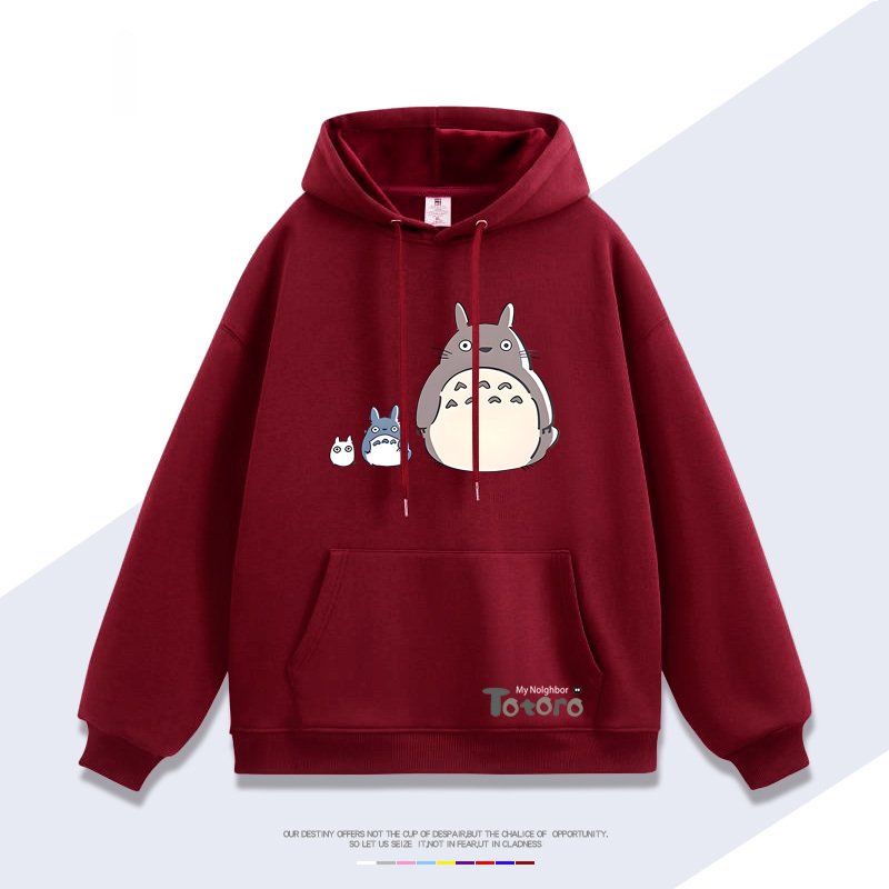 龍貓 聯名衛衣2025秋冬新款 親子情侶裝連帽衛衣