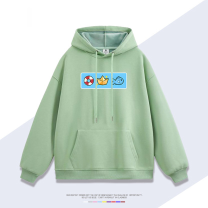 貓鯊Sameko Saba二次元Vtuber 聯名衛衣2025秋冬新款 親子情侶裝連帽衛衣