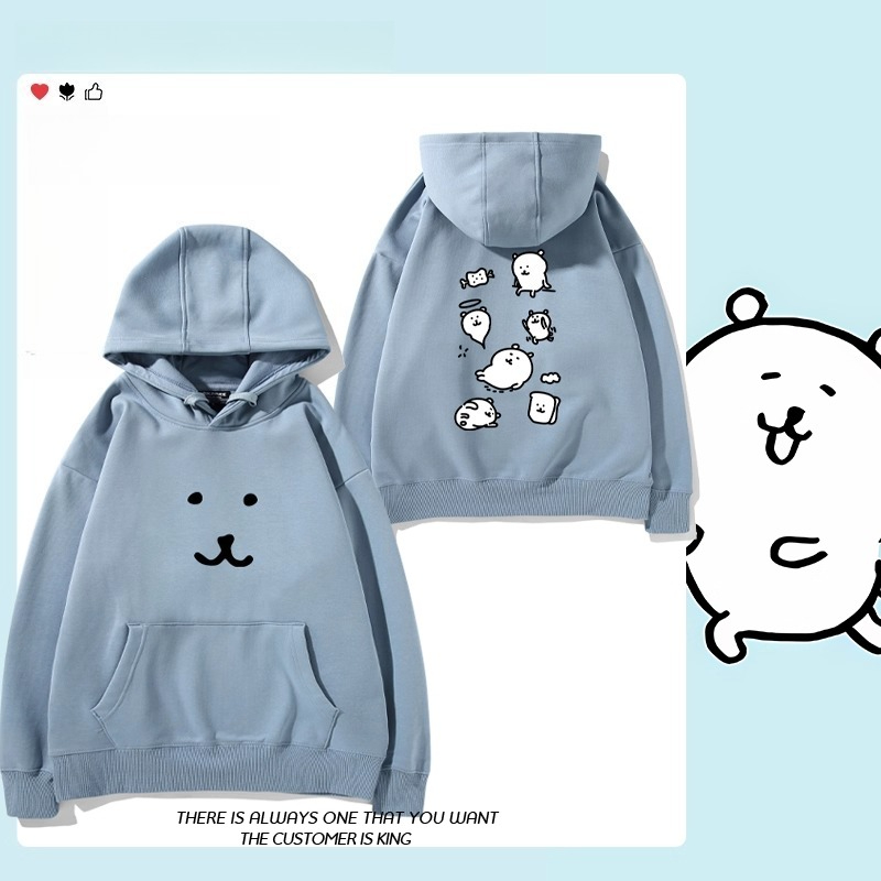 自嘲熊 聯名衛衣2025秋冬新款 親子情侶裝連帽衛衣