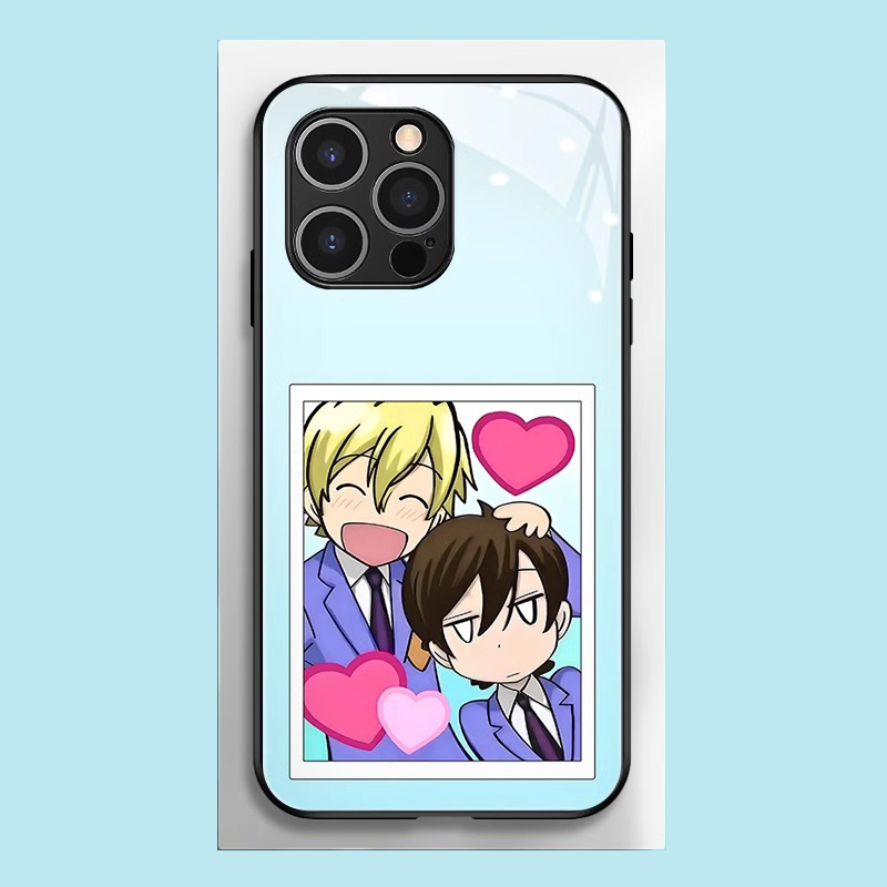 櫻蘭高校新款高清全包防摔玻璃殼