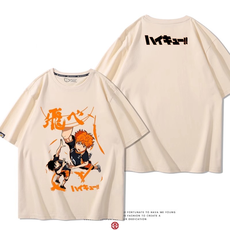 排球少年 2024親子情侶男女同款 純棉T恤