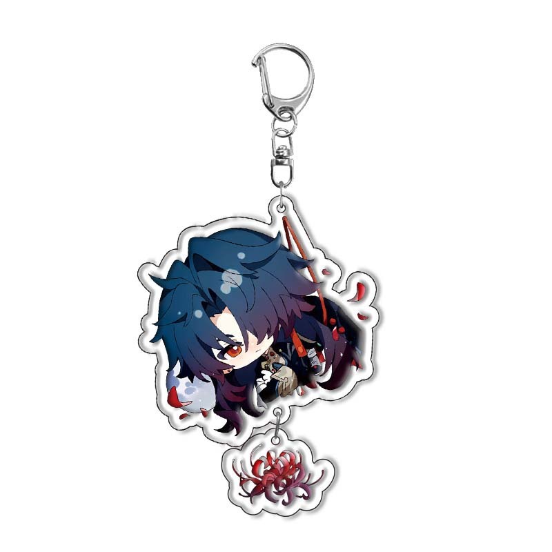 崩壞星穹鐵道愛莉希雅彥卿希露瓦景元白露姬子亞克力鑰匙扣掛飾【單買三件起送】