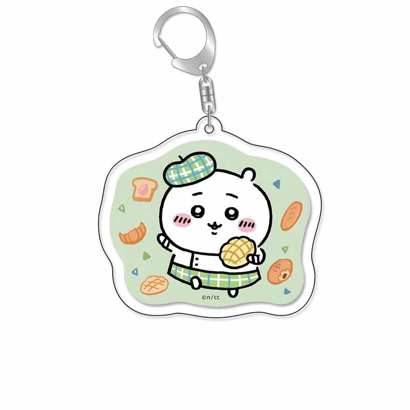 chiikawa 吉伊卡哇 亞克力鑰匙扣可愛小八創意烏薩奇公仔包 掛飾【單買三件起送】