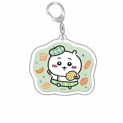 chiikawa 吉伊卡哇 亞克力鑰匙扣可愛小八創意烏薩奇公仔包 掛飾【單買三件起送】