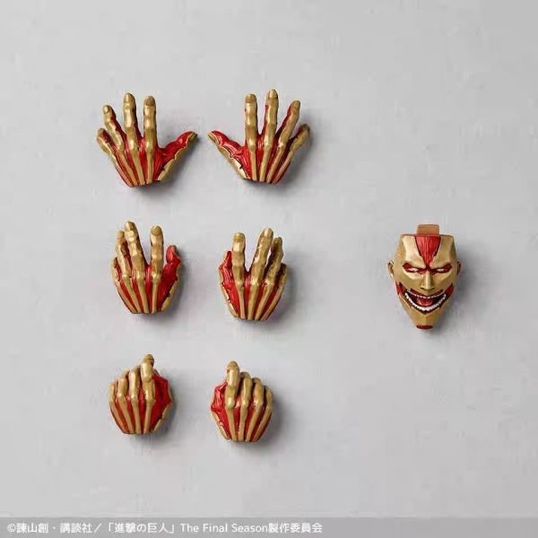 【預購】正版授權 海洋堂 轉輪科技驚奇山口鎧之巨人（2026年再版）