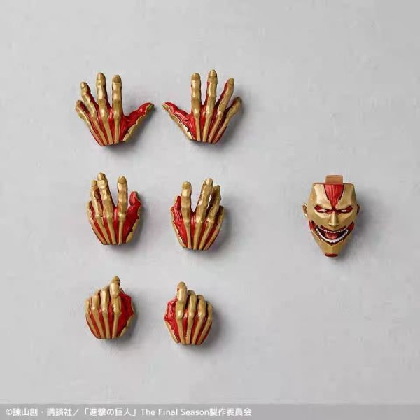 【預購】正版授權 海洋堂 轉輪科技驚奇山口鎧之巨人（2026年再版）