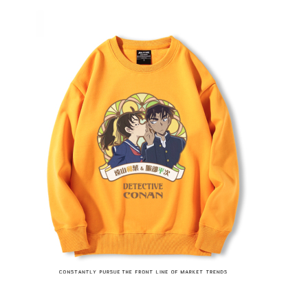名偵探柯南 聯名2024親子情侶裝 圓領長袖