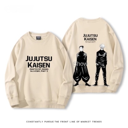 【預售2.25號發貨】鏈鋸人聯名衛衣2024秋冬新款親子情侶裝薄絨款連帽衛衣