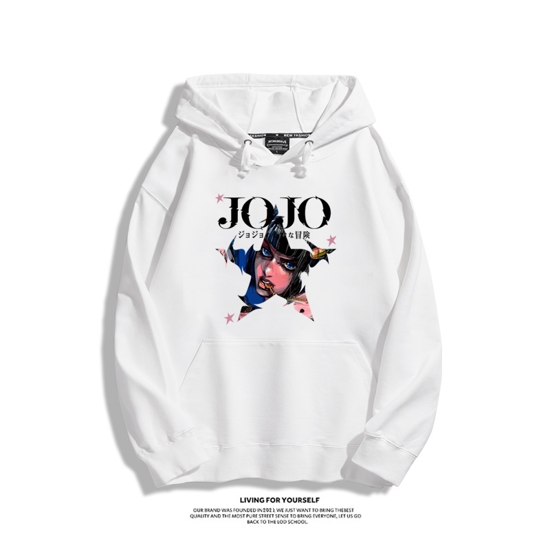 JOJO的奇妙冒險 聯名衛衣2025秋冬新款親子情侶裝連帽衛衣
