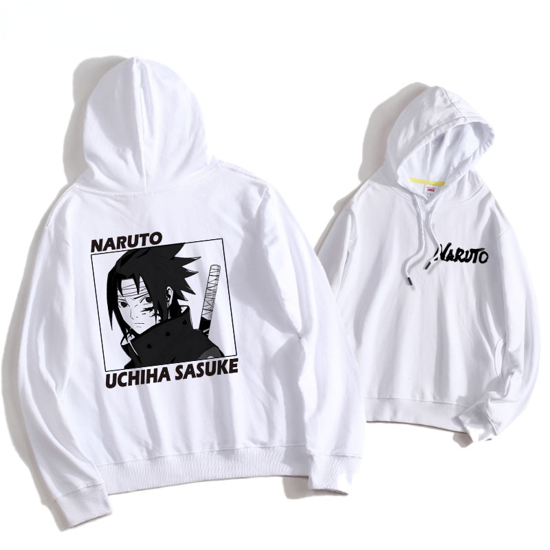 火影忍者聯名衛衣2024秋冬新款親子情侶裝薄絨款連帽衛衣