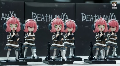 ZH 整活 筆記女孩 夜神安妮亞 雙頭雕 