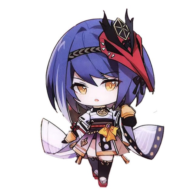 原神旅行者可莉安柏凱亞克力雙面鑰匙扣個性掛飾遊戲周邊薔薇魔女【單買三件起送】