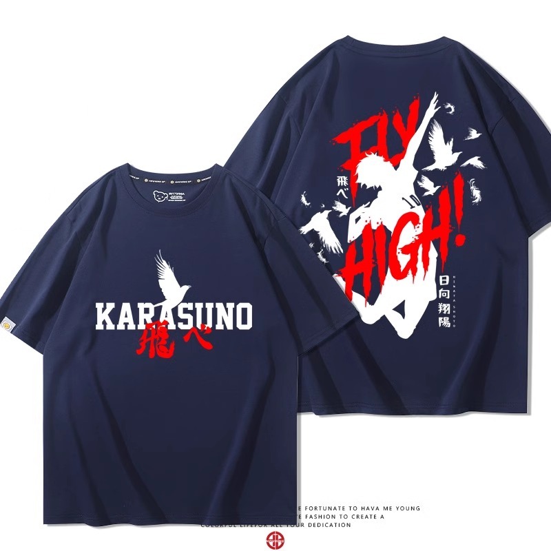 排球少年 2024親子情侶男女同款 純棉T恤