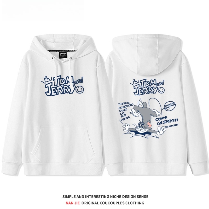 貓和老鼠 聯名衛衣2025秋冬新款 親子情侶裝連帽衛衣