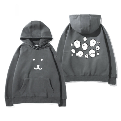 自嘲熊 聯名衛衣2025秋冬新款 親子情侶裝連帽衛衣