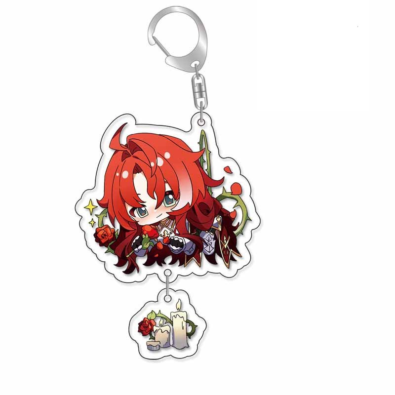 崩壞鐵道莉希雅亞克力鑰匙扣掛件遊戲周邊掛飾【單買三件起送】
