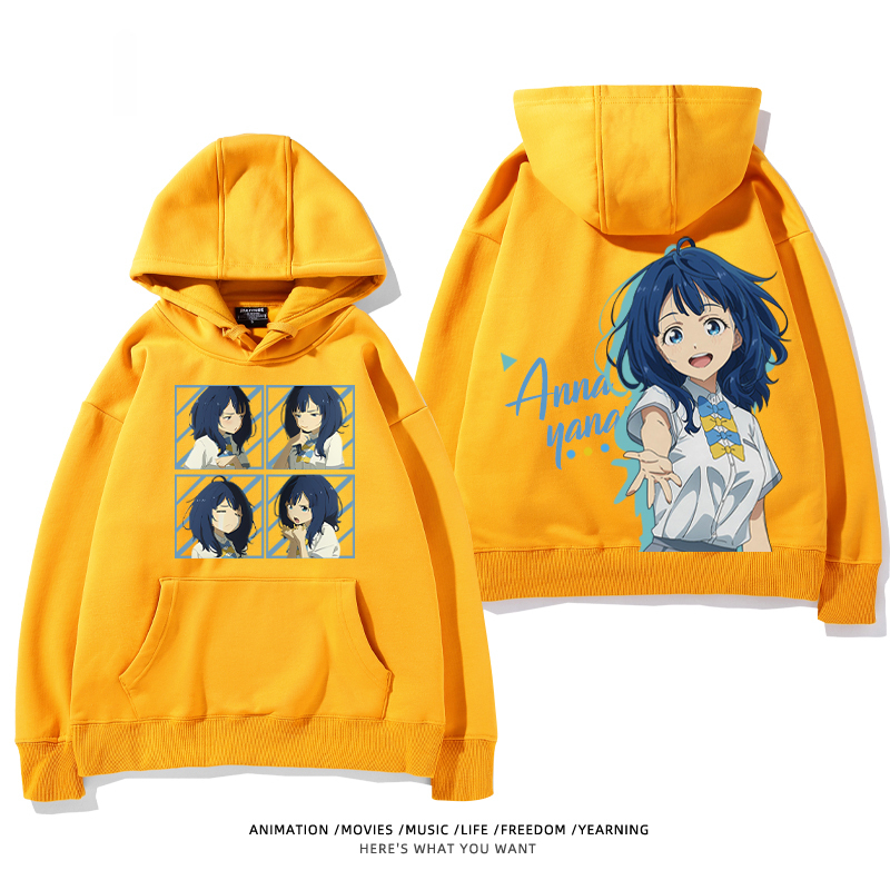 敗犬女主也太多了聯名衛衣2024秋冬新款親子情侶裝薄絨款連帽衛衣