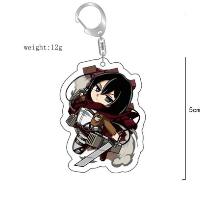 進擊的巨人調查兵團艾倫三笠阿明埃爾文利威爾韓吉萊納鑰匙扣掛飾【單買三件起送】