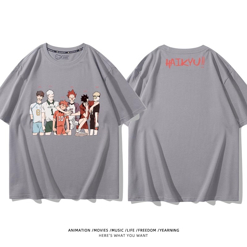 排球少年 2024親子情侶男女同款 純棉T恤