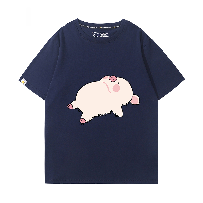 lulu豬 2024親子情侶男女同款 T恤
