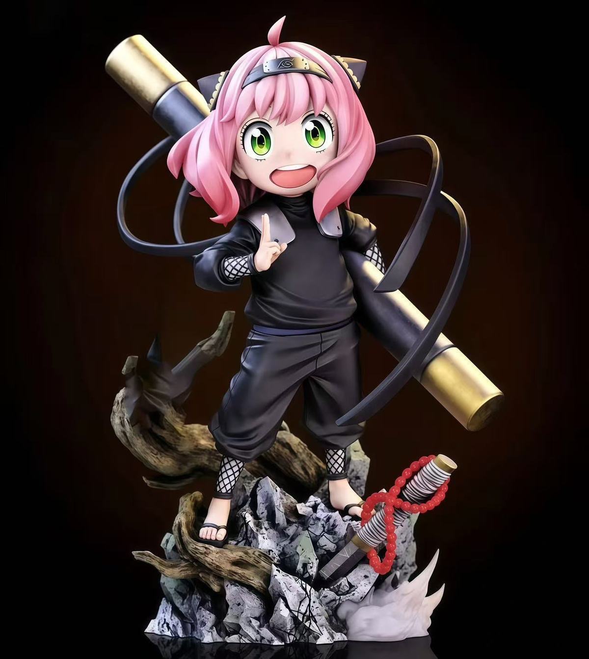 ZH 整活 安妮亞猿飛日斬 雙頭雕