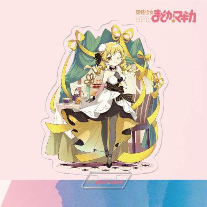 魔法少女小圓鹿目圓曉美焰美樹沙耶香巴麻美亞力克鑰匙扣立牌掛飾【單買三件起送】