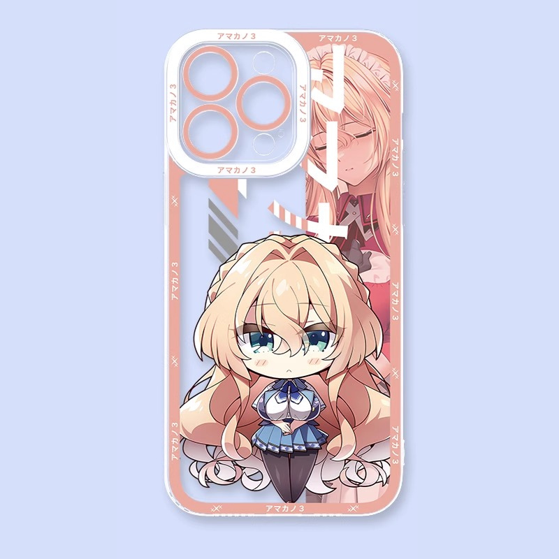 甜蜜女友天使眼透明防摔軟殼