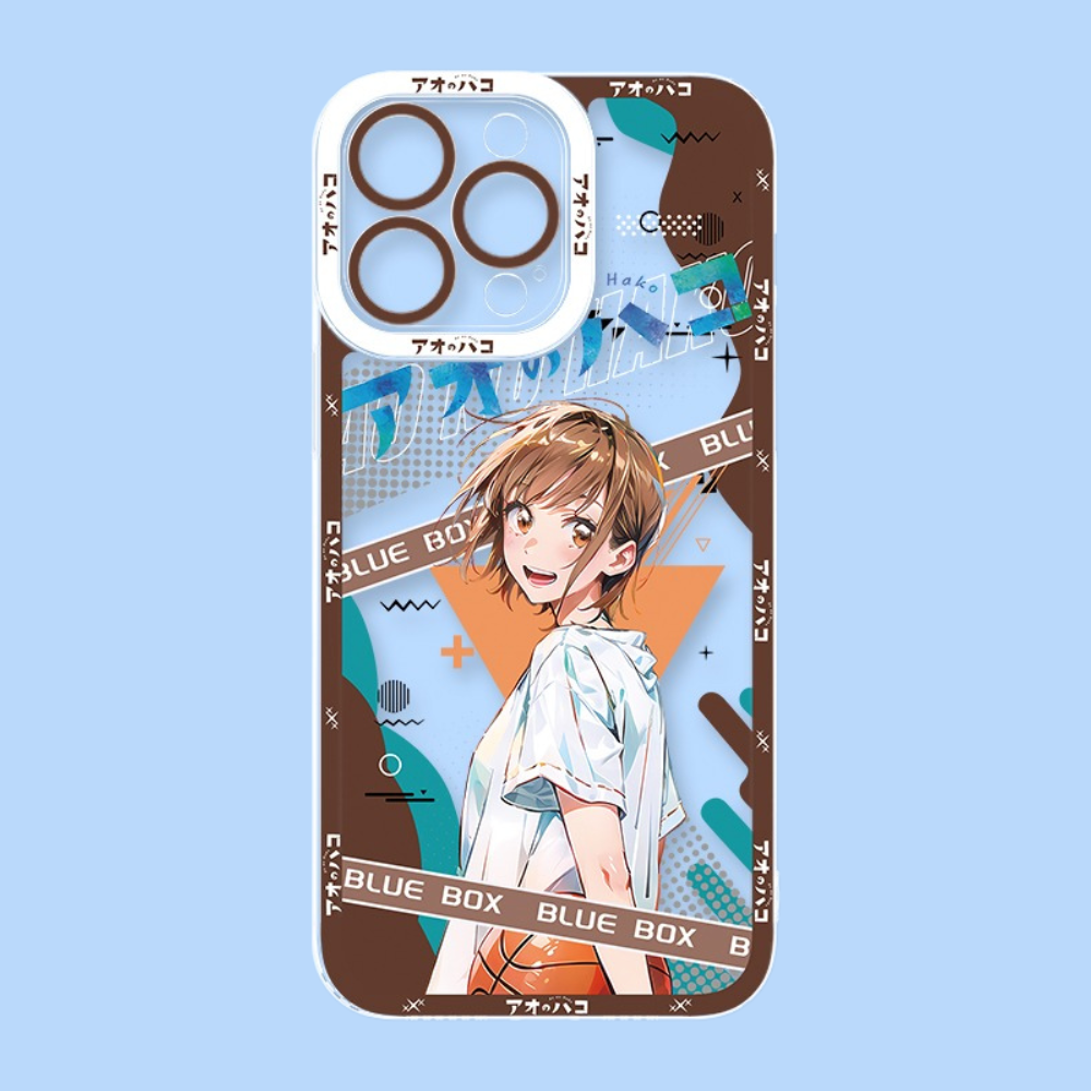 藍箱天使眼透明防摔軟殼