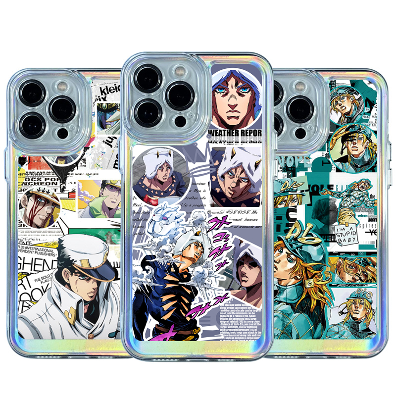 蘋果 系列JOJO的奇妙冒險 透明防摔軟殼