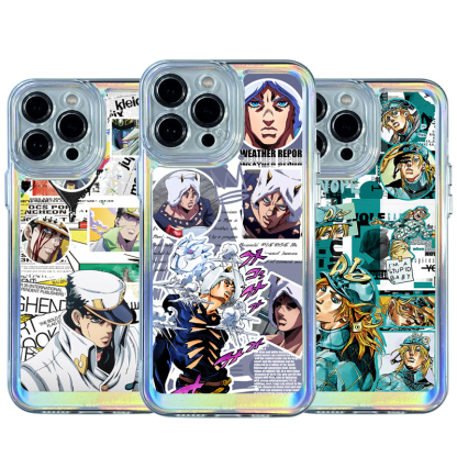 蘋果 系列JOJO的奇妙冒險 透明防摔軟殼