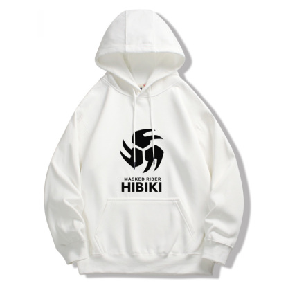 假面騎士 衛衣2024秋冬新款親子情侶裝薄絨款連帽衛衣