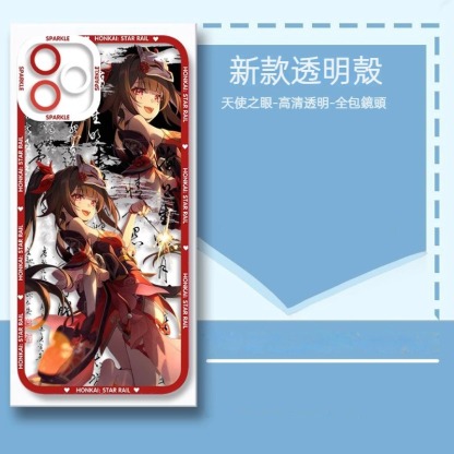 蘋果 系列星穹鐵道天使眼透明防摔軟殼