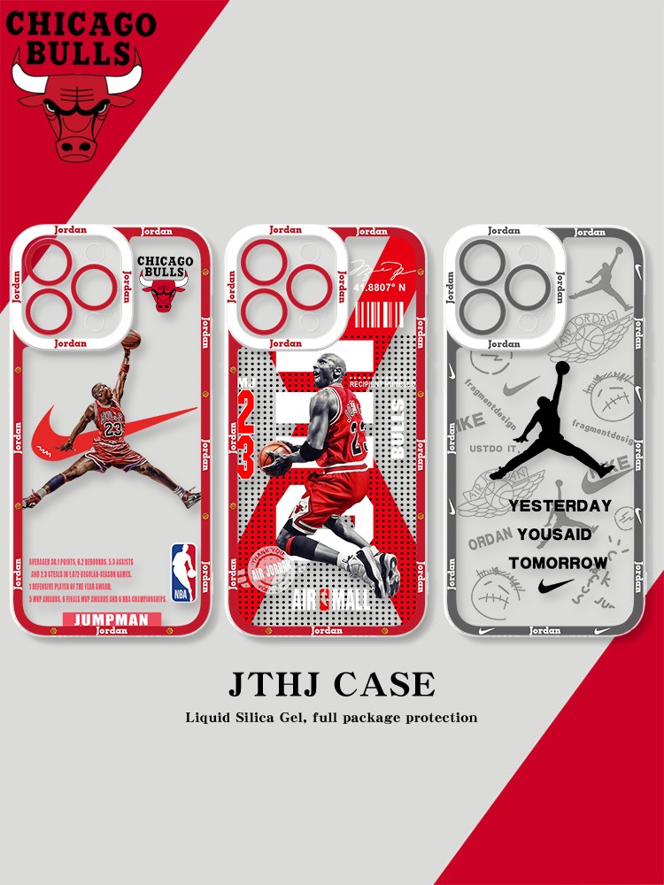 蘋果 系列NBA 貓眼透明防摔軟殼