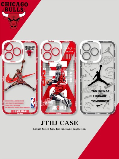 蘋果 系列NBA 貓眼透明防摔軟殼