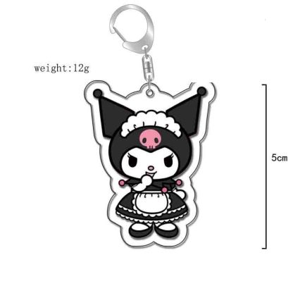 粉色貓咪Sanrio玉狗桂樂美蒂亞克力鑰匙扣掛飾【單買三件起送】