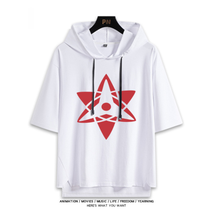 火影忍者 連帽短袖T恤