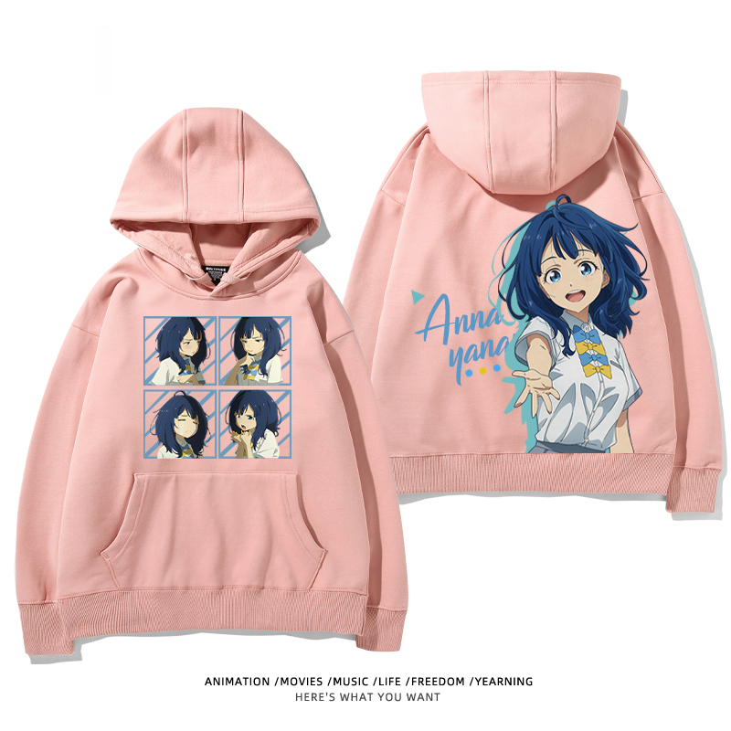 敗犬女主也太多了聯名衛衣2024秋冬新款親子情侶裝薄絨款連帽衛衣