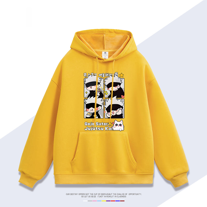 咒術回戰五條悟 2025秋冬新款親子情侶裝連帽衛衣