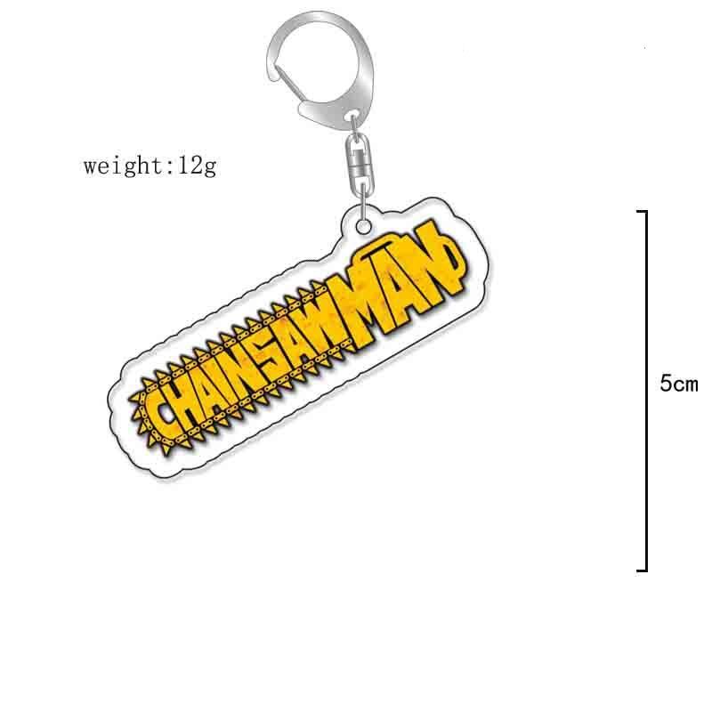 鏈鋸人鑰匙扣Chainsaw Man電次瑪奇瑪帕瓦蕾塞亞克力掛飾【單買三件起送】