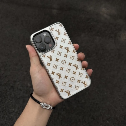 路易威登金屬邊框手機殼