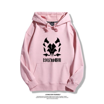 蔚藍檔案聯名衛衣2023秋冬新款親子情侶裝薄絨款連帽衛衣