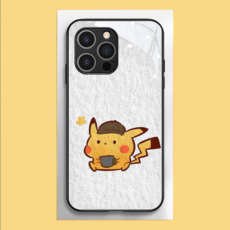 寶可夢新款高清全包防摔玻璃殼