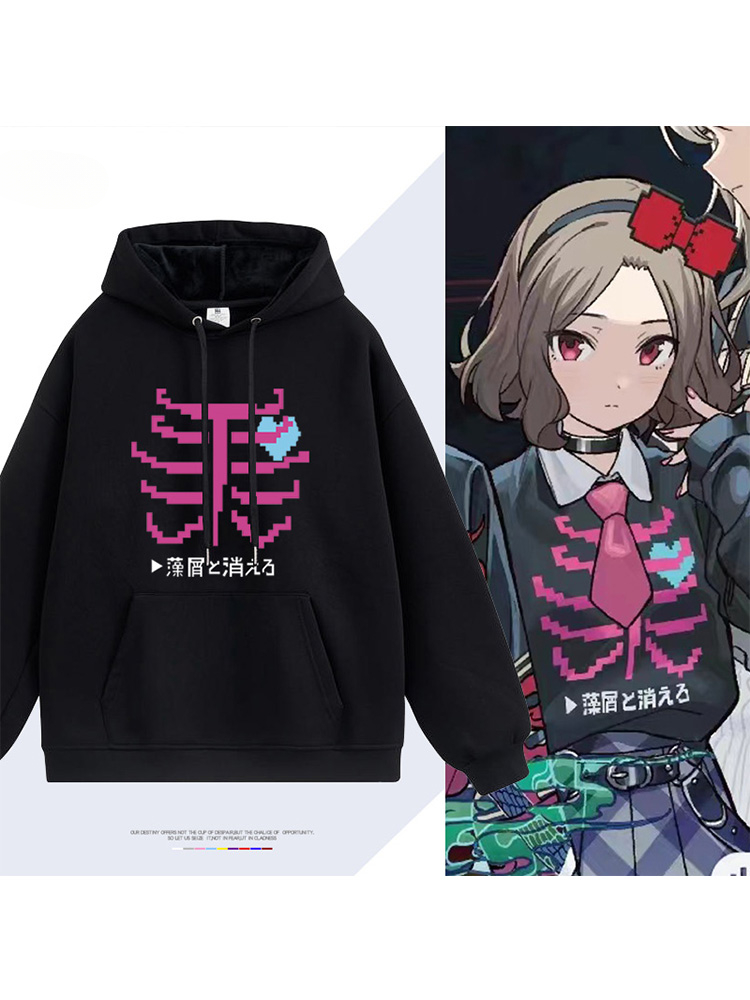 GIRLS BAND CRY哭泣少女樂隊聯名衛衣2024秋冬新款親子情侶裝薄絨款連帽衛衣