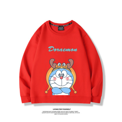 叮噹貓聯名龍年2024親子情侶裝 圓領長袖