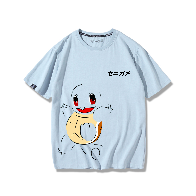 寶可夢 2024親子情侶男女同款 純棉T恤